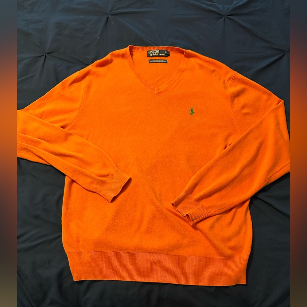Ralph Lauren Polo men’s V neck sweater size M
